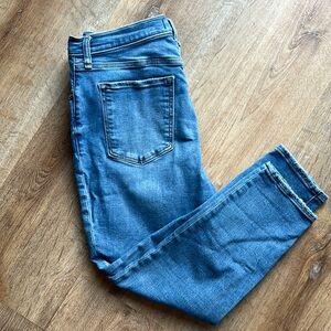 Abercrombie & Fitch The Super Skinny Ankle High Rise Jeans